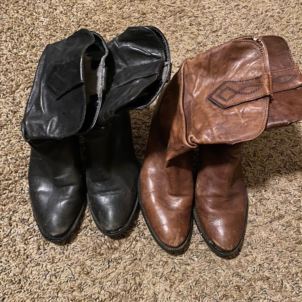 2 x Gianni Bini size 9 boots